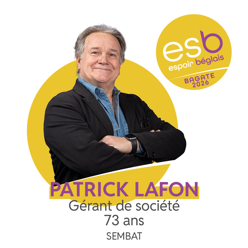 PATRICK LAFON 73 ans