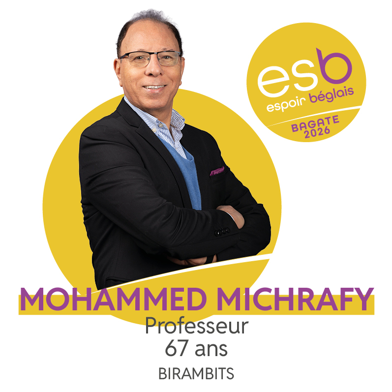 MOHAMMED MICHRAFY 67 ans – Professeur en sciences de gestion