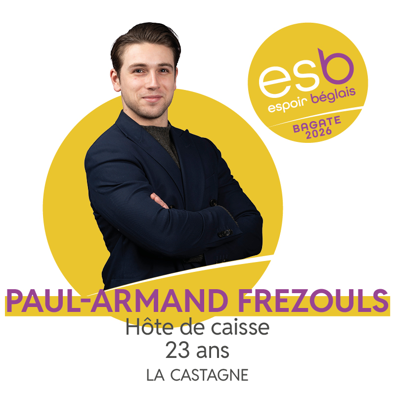 Paul-Armand FREZOULS - 23 ans